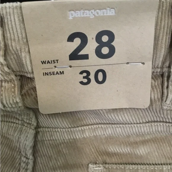 Patagonia Beige Corduroy Pants khaki - Picture 6 of 9
